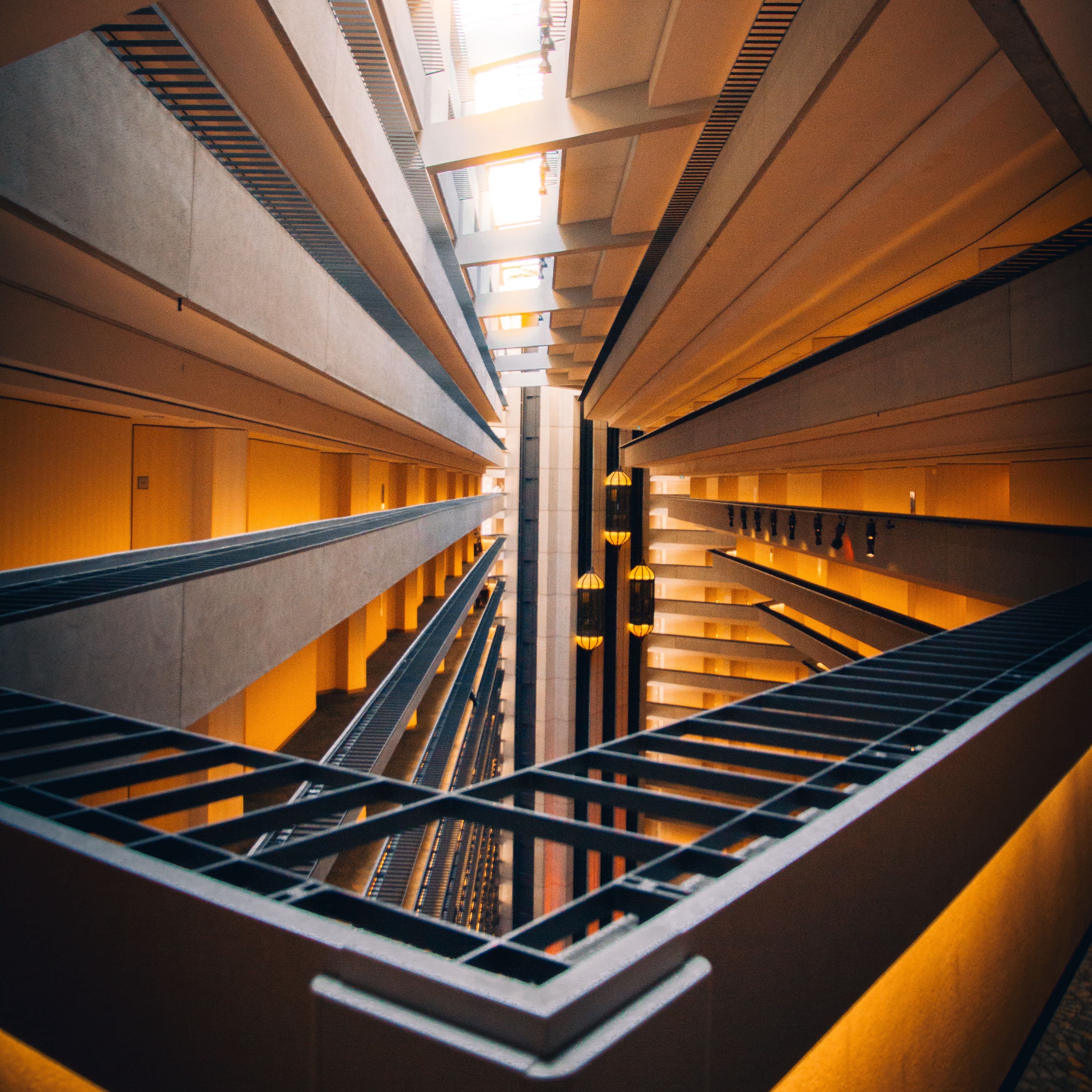 Download wallpaper 3415x3415 architecture, building, design, interior ipad pro 12.9 retina for parallax HD background