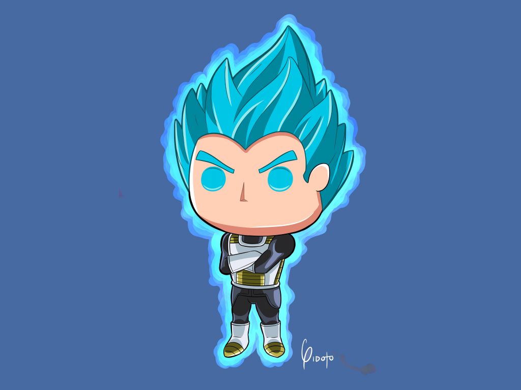 Vegeta Minimalist Wallpapers - Wallpaper Cave