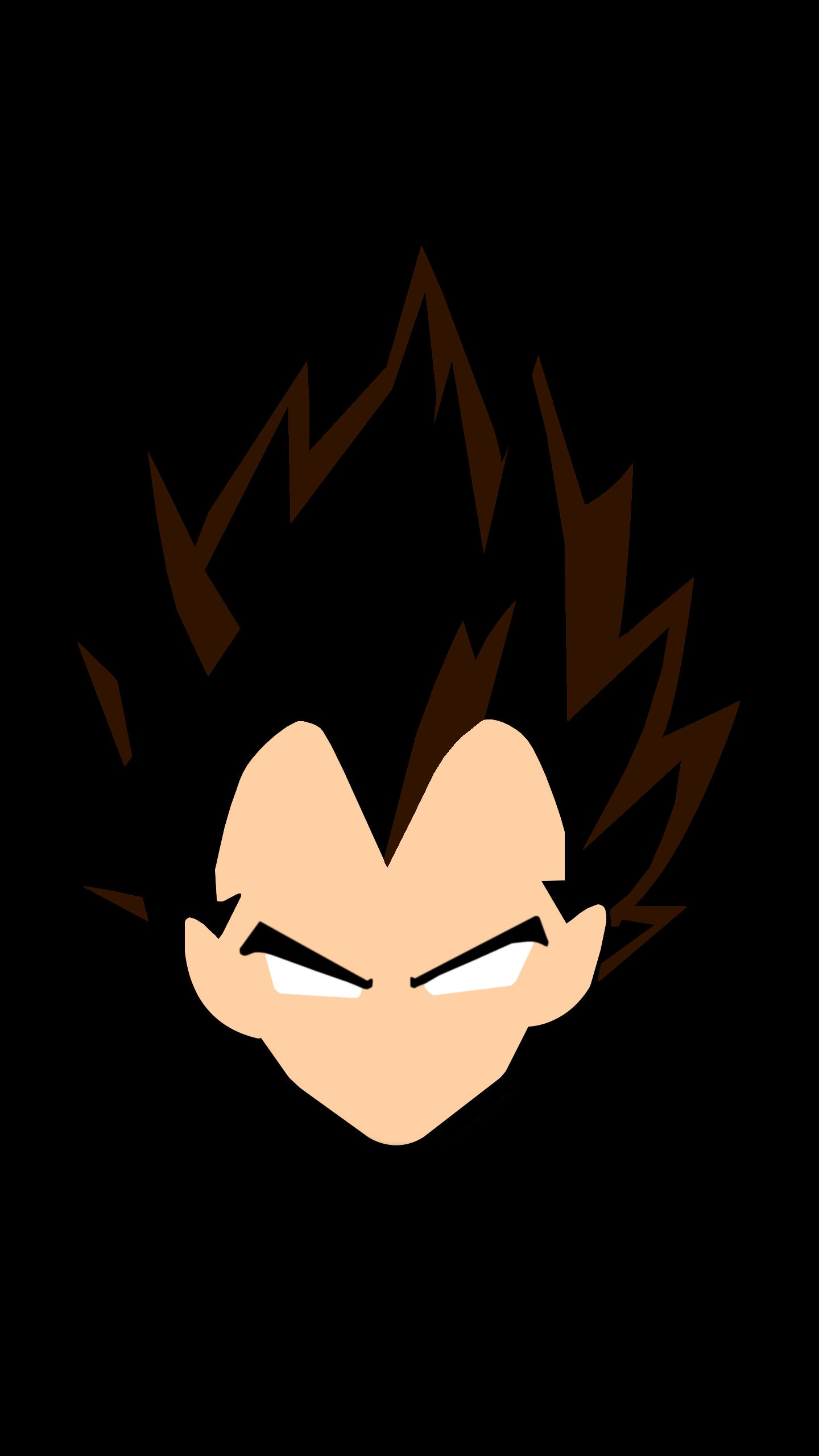 Vegeta Minimalist Wallpapers - Wallpaper Cave