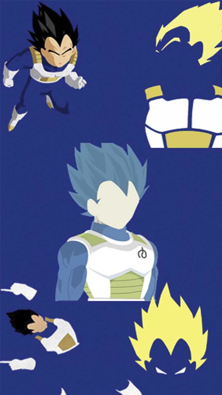 Vegeta Minimalist Wallpapers - Wallpaper Cave