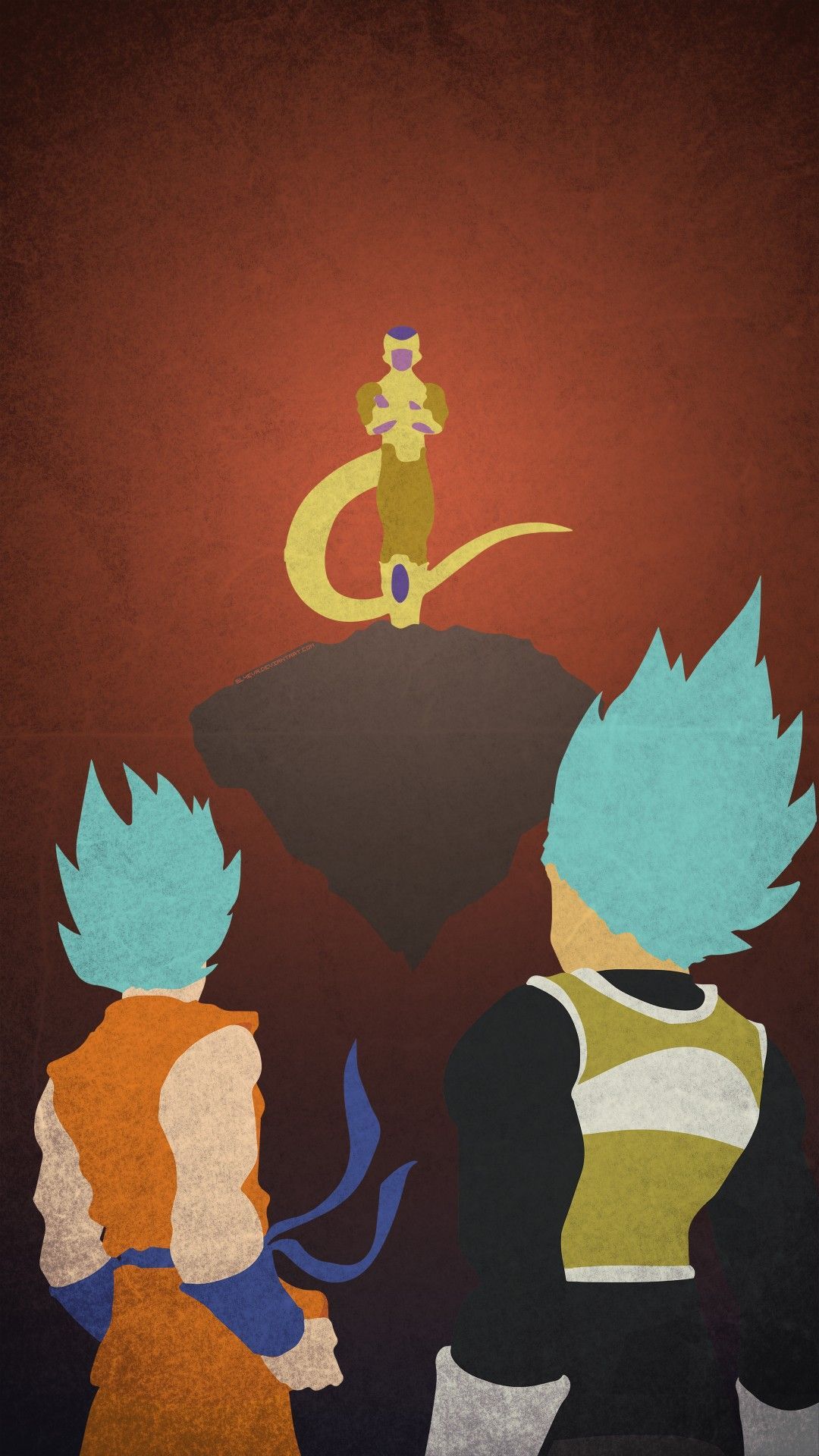 Vegeta Minimalist Wallpapers - Wallpaper Cave