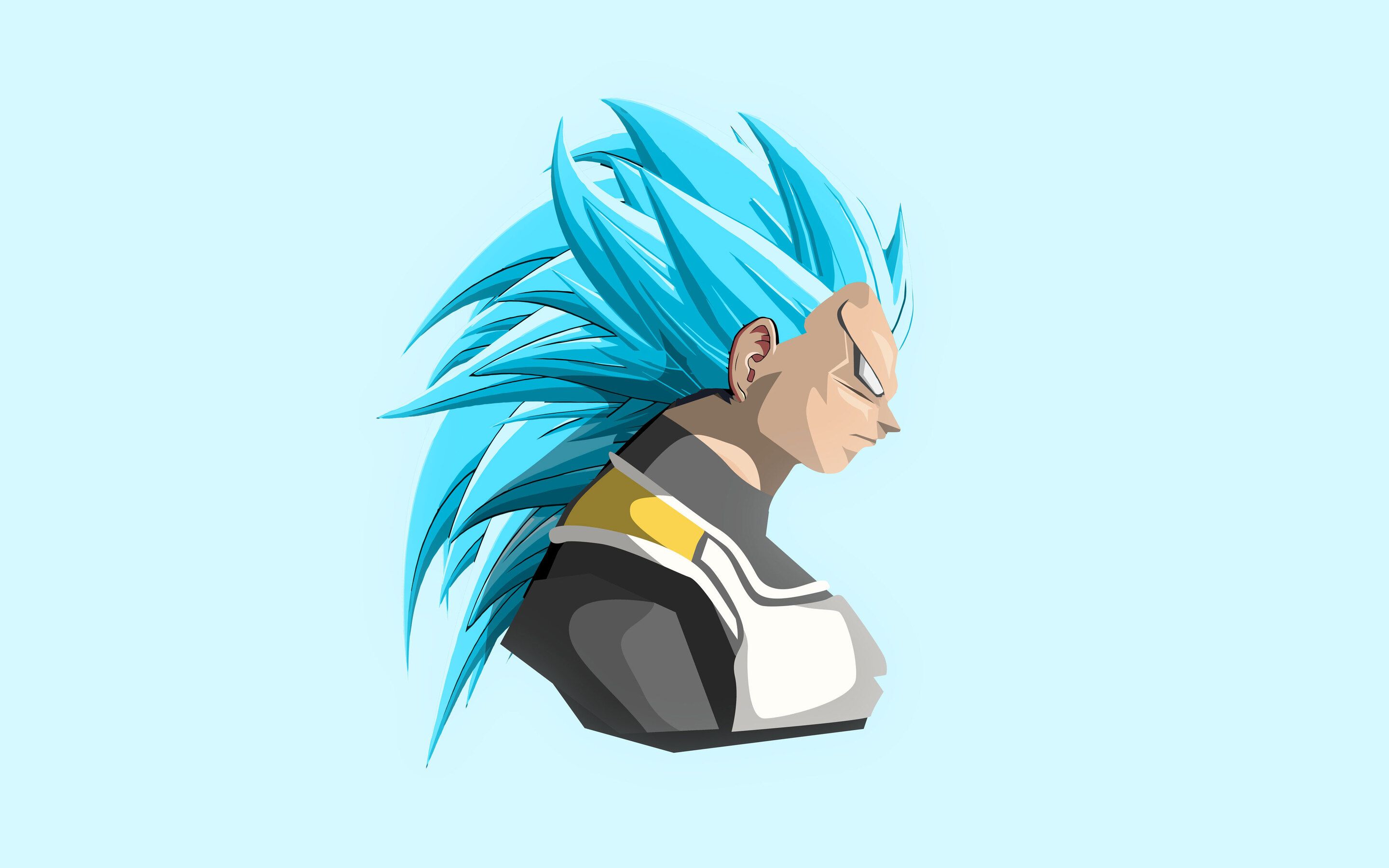 Vegeta Minimalist Wallpapers - Wallpaper Cave