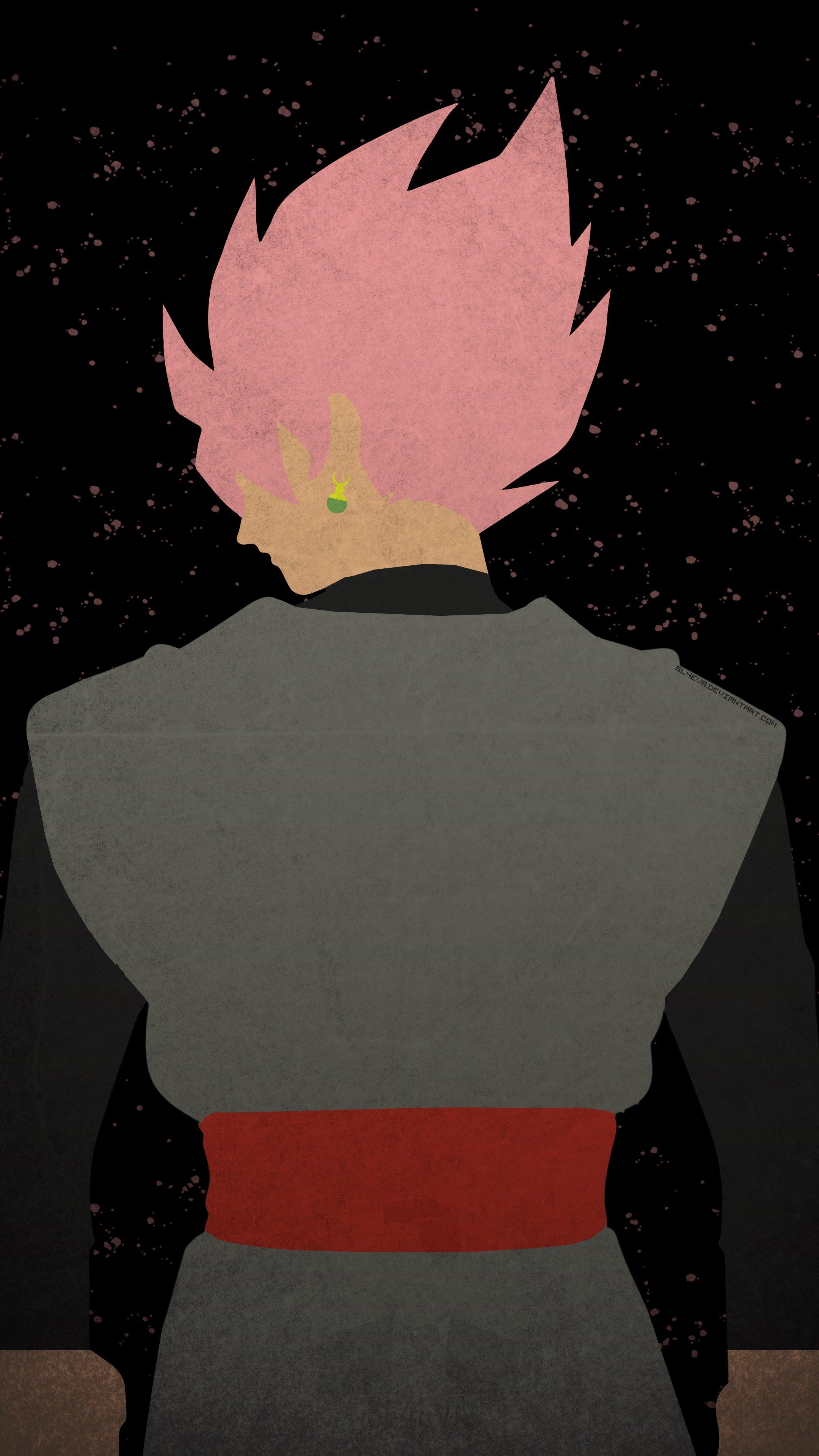 Goku Black Minimalist Wallpaper Free Goku Black Minimalist Background