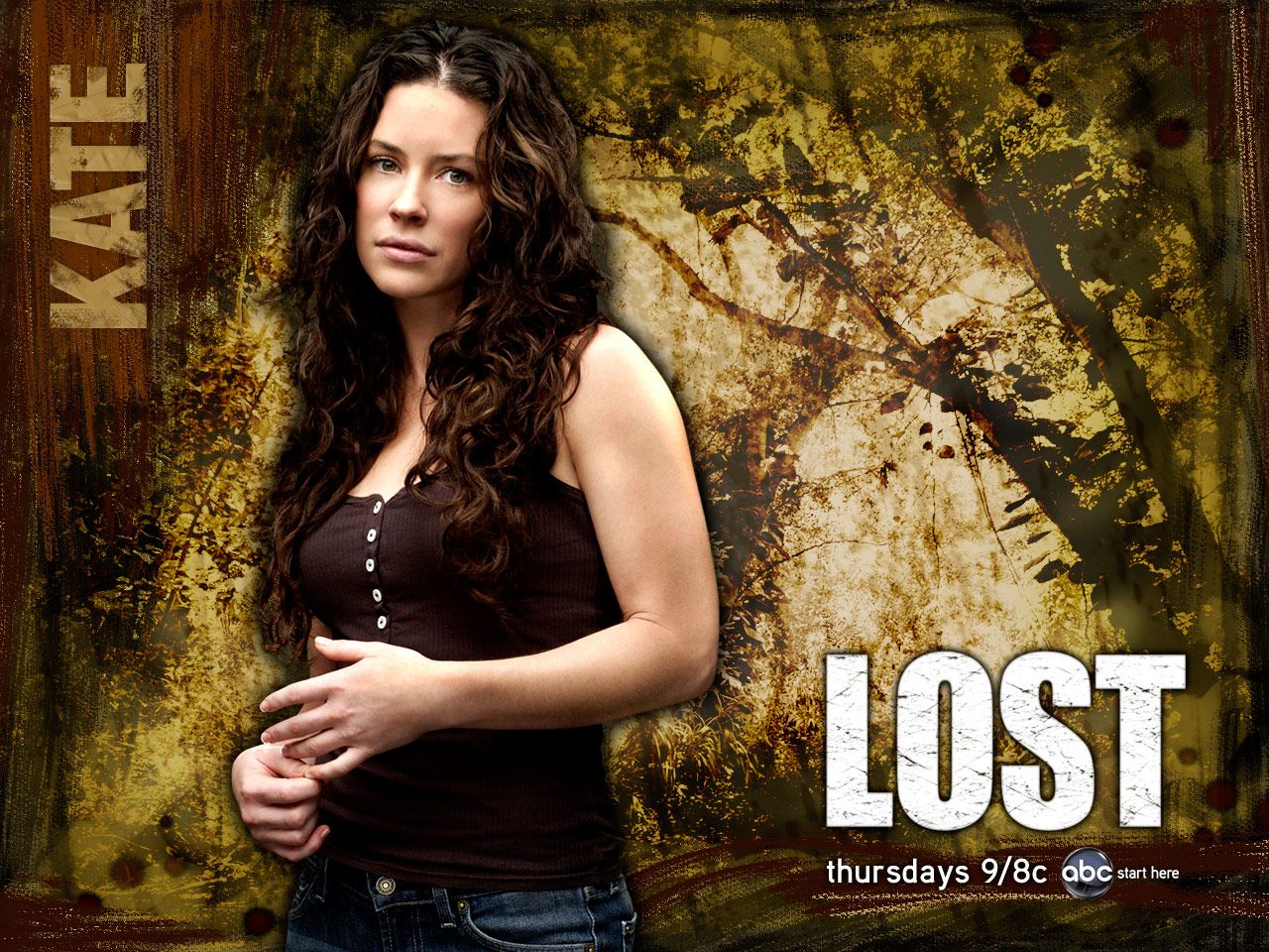 Evangeline Lilly In Lost Tv Series Wallpaper HD Wallpaper