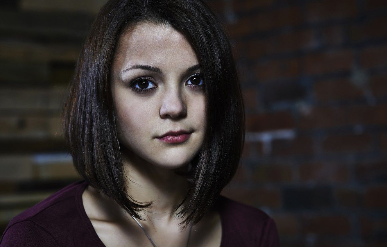 Wallpaper face, actress, Kathryn Prescott, Kathryn Prescott image for desktop, section девушки