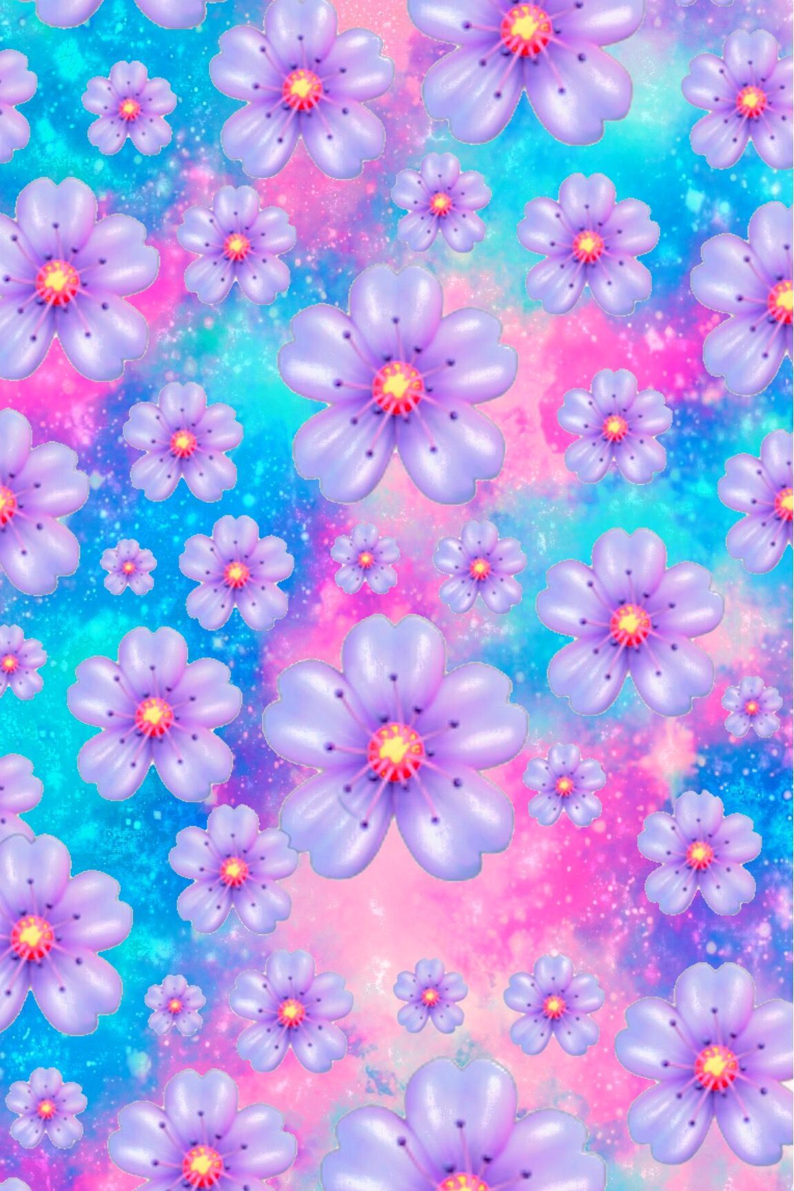 wallpaper #lockscreen #glitter #sparkle #galaxy #pattern #flowers #floral #purple #nature #pastel #shimm. Pretty wallpaper, Flower wallpaper, Colorful wallpaper
