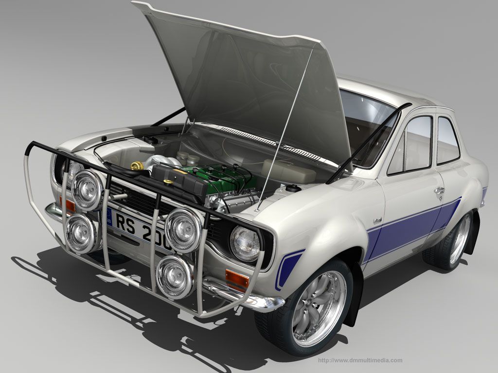 D M MultimediaD Cars. Escort MKI. MKI Escort RS Wallpaper