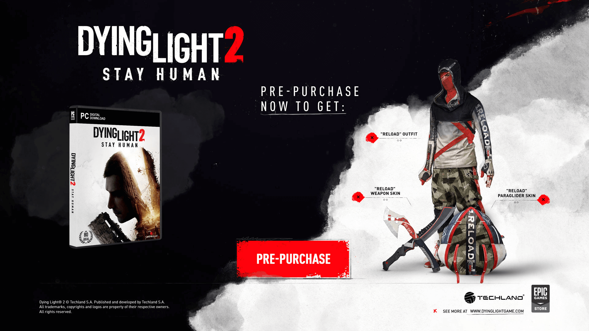 Pre Purchase & Pre Order Dying Light 2 Stay Human Games Store