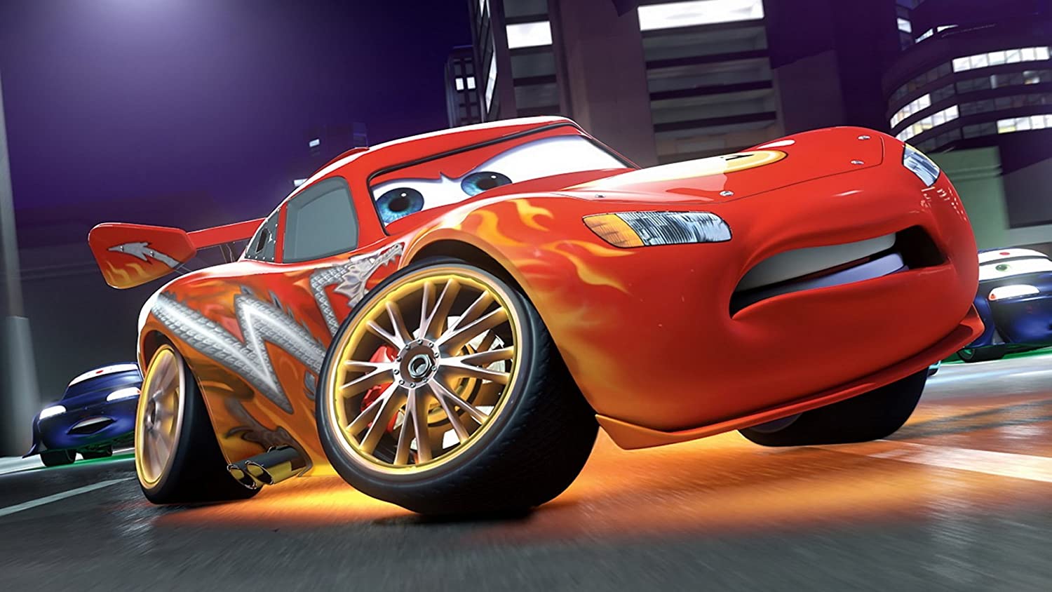 Posterhub Wall Poster A Wallpaper Movie Car Imagepages McQueen Image Lightning Cars AKAMOVIES6550: Amazon.in: Home & Kitchen