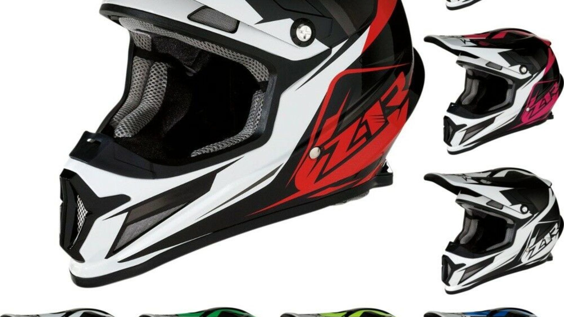 Motorcycle Helmets & Headwear Z1R RANGE Dual Sport Adventure Helmet W/ Drop Down Sun Visor Dark Silver Auto Parts And Vehicles