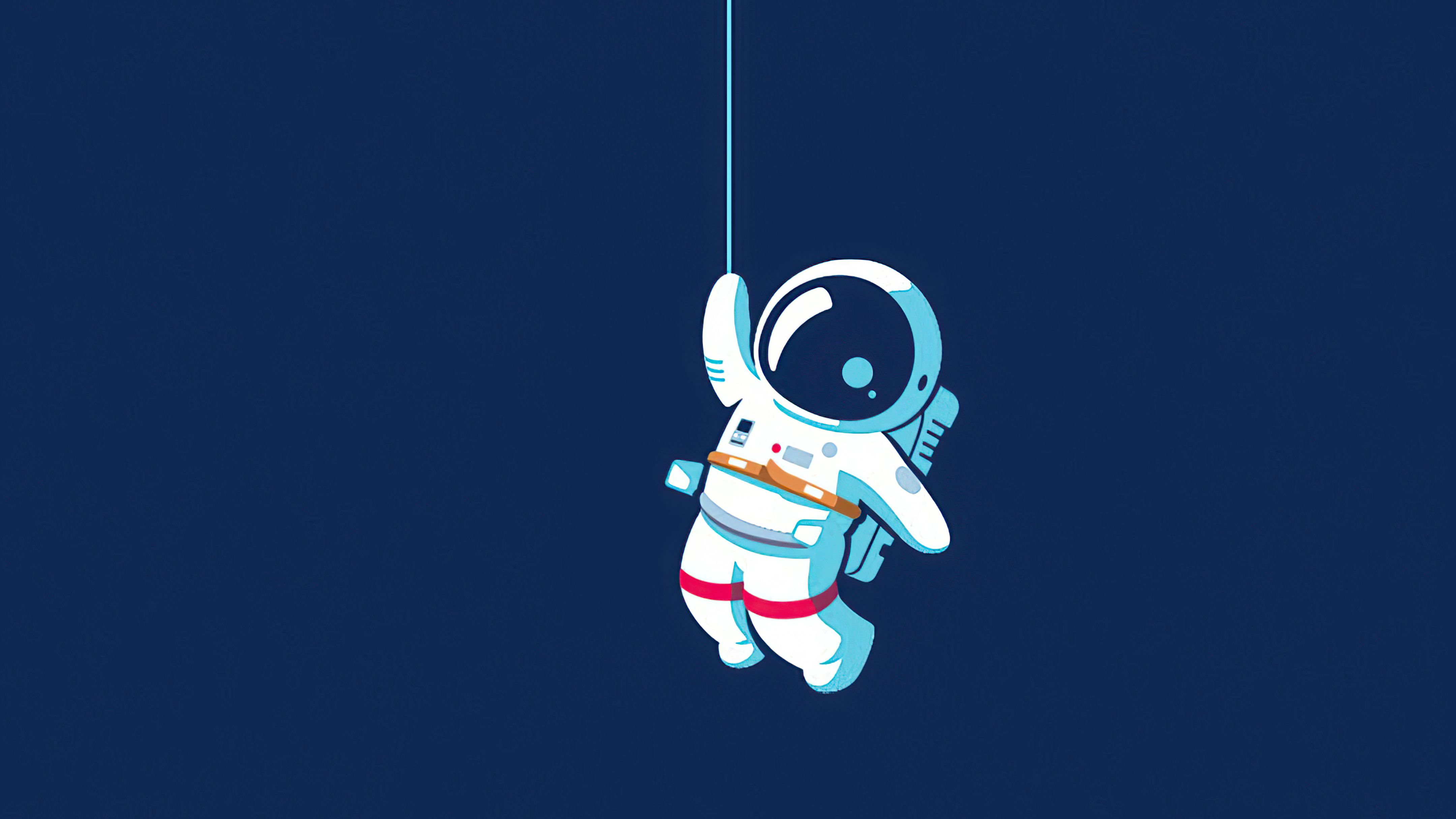 Astronaut Hanging On Moon 4k, HD Artist, 4k Wallpaper, Image, Background, Photo and Picture