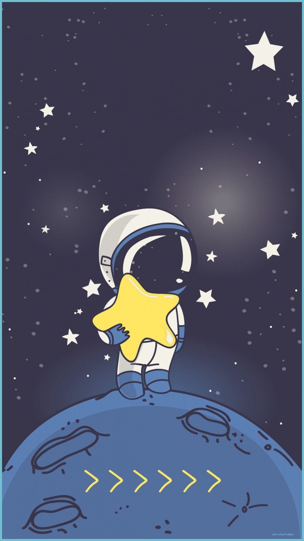 Illustration, Cartoon, Astronaut, Sky, Graphic Design, Space In Astronaut Wallpaper