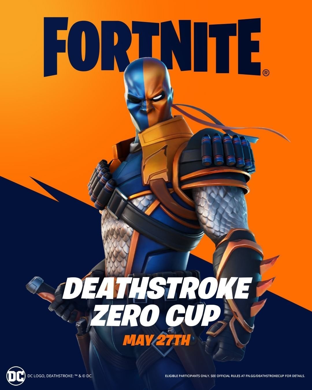 Deathstroke Zero Fortnite wallpaper