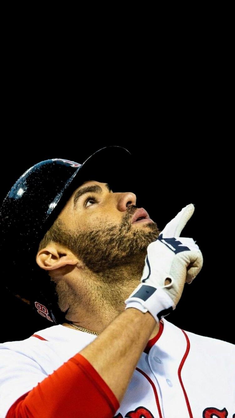 Quick Little JD Martinez Wallpaper That I Made For IPhone Android