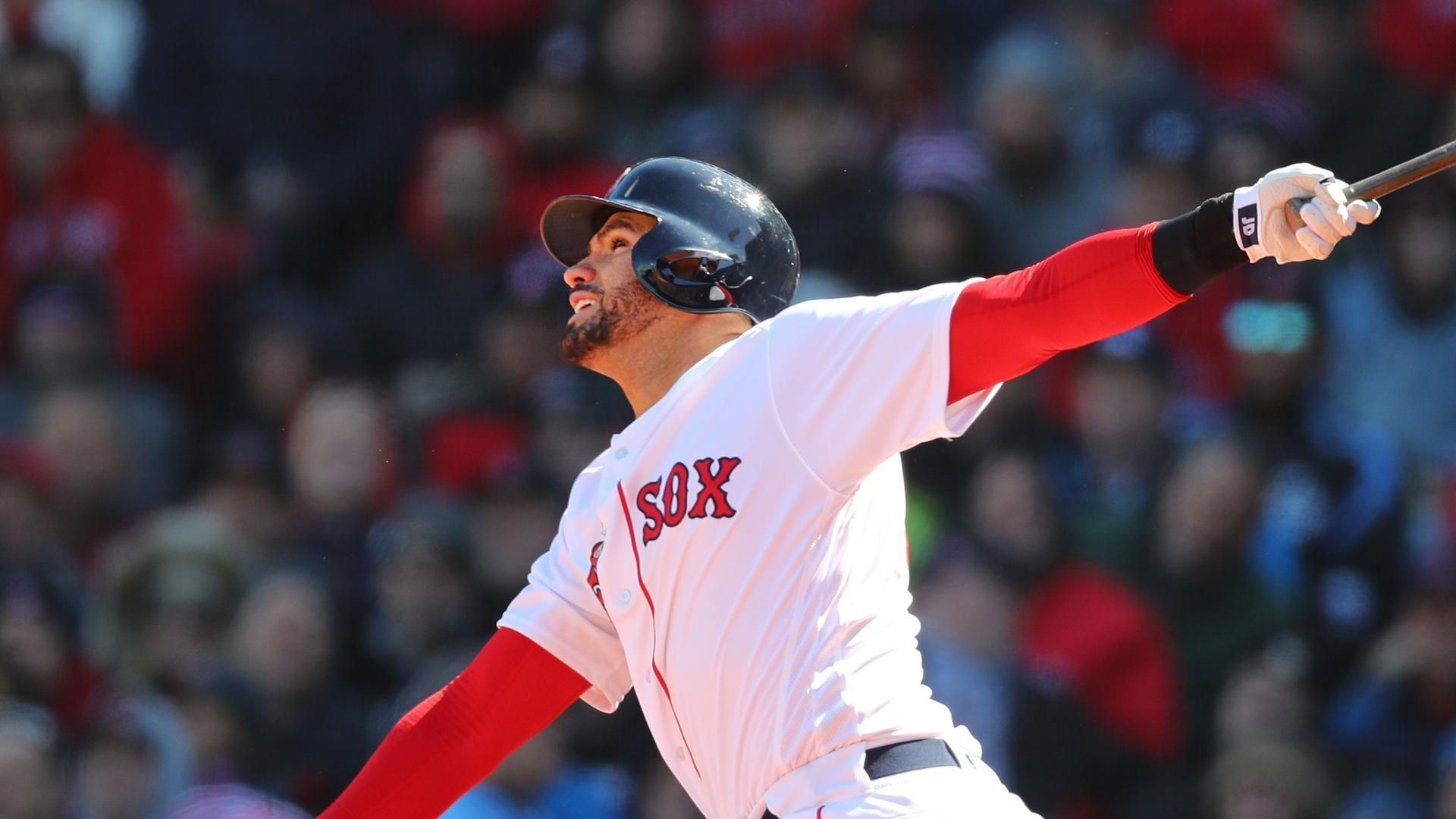 J.D. Martinez's Fenway debut with Red Sox 'was special' Boston Globe. Red sox, Boston red sox, Team