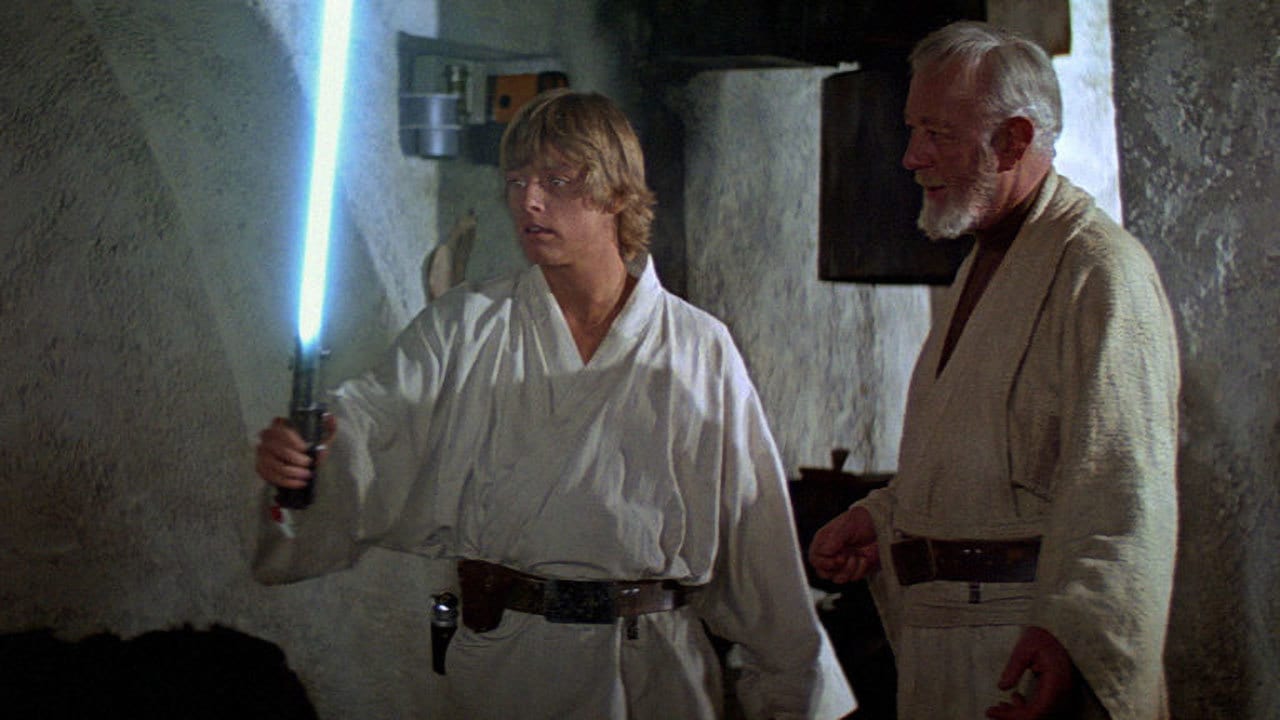 Anakin, Luke, and Rey's Lightsaber