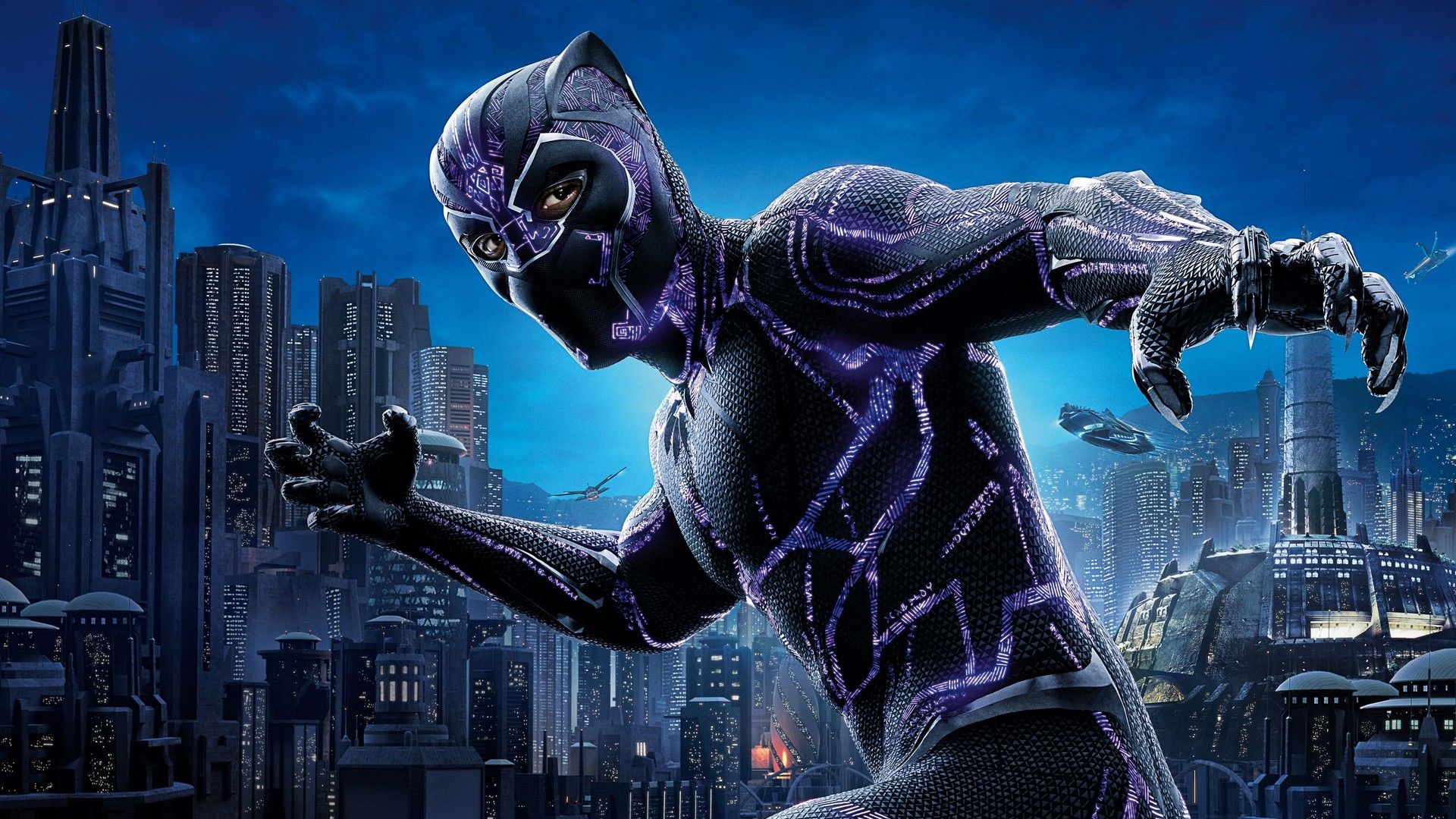 Black Panther Superhero Movies Wallpaper HD Movie Poster Wallpaper HD