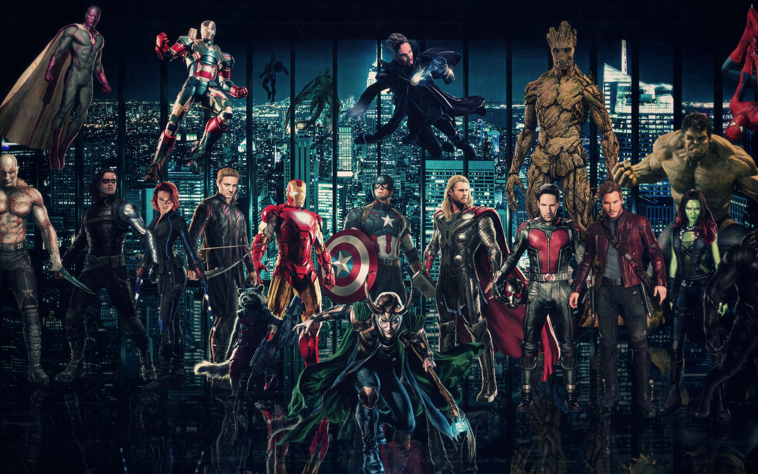 Desktop Wallpaper Avengers: Infinity War, 2018 Movie, Superheroes, Art, 4k, HD Image, Picture, Background, 40ee5d
