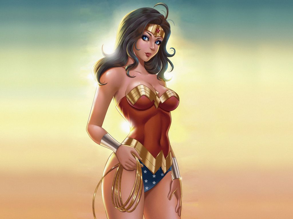 Desktop wallpaper cute and beautiful, wonder woman, princess dianna, HD image, picture, background, edc2a3