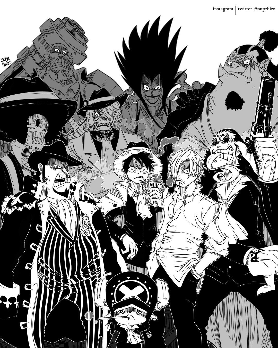 Monkey D Luffy Capone Bege Alliance One Piece. One piece drawing, One piece chapter, One piece anime