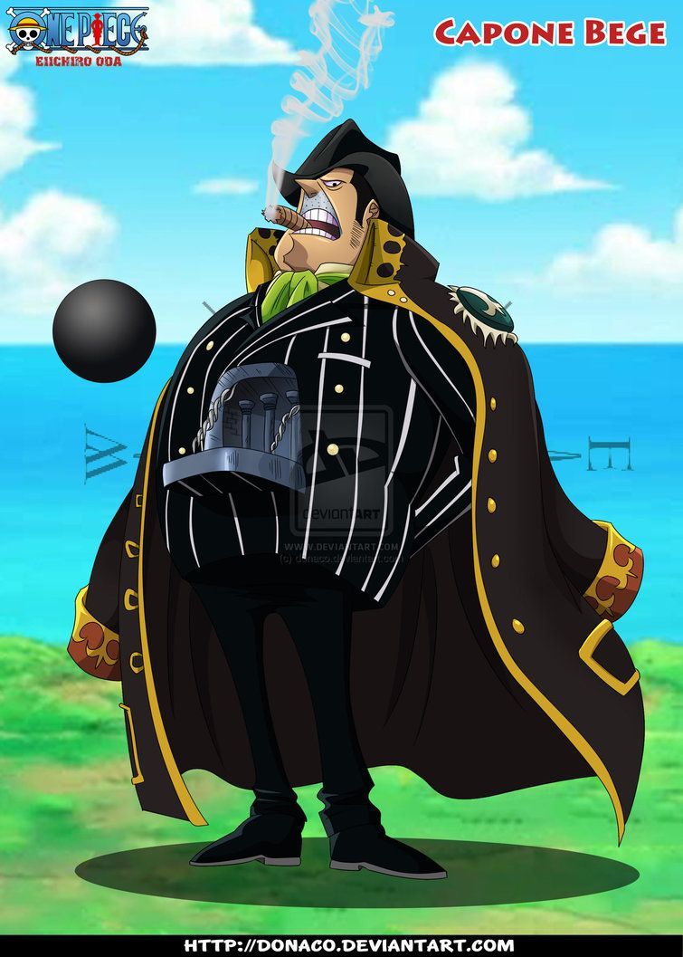 Capone Bege. One piece picture, One piece world, One piece anime