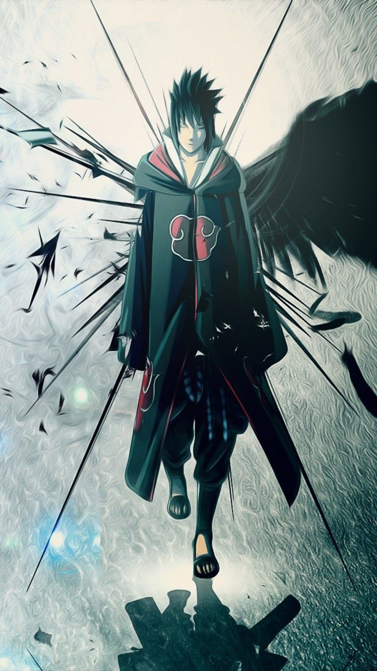 Download Best Quality Naruto Sasuke Uchiha 4K Android Mobile Wallpaper. Anime, Hình ảnh, Chó sói