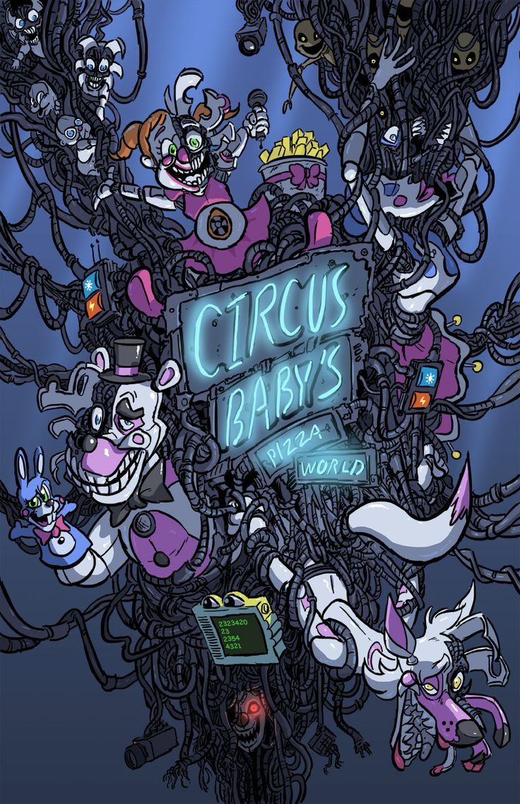 Fnaf Sister Location Freak Show Baby HD Wallpaper