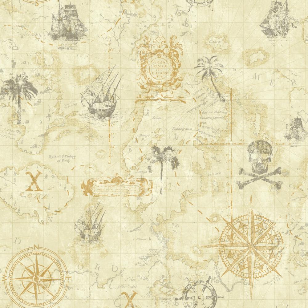Free download Nautical Map Pirate Cool kids pirate map wallpaper [1000x1000] for your Desktop, Mobile & Tablet. Explore Nautical Chart Wallpaper. Coastal Wallpaper for Bathroom, Ralph Lauren Nautical Chart