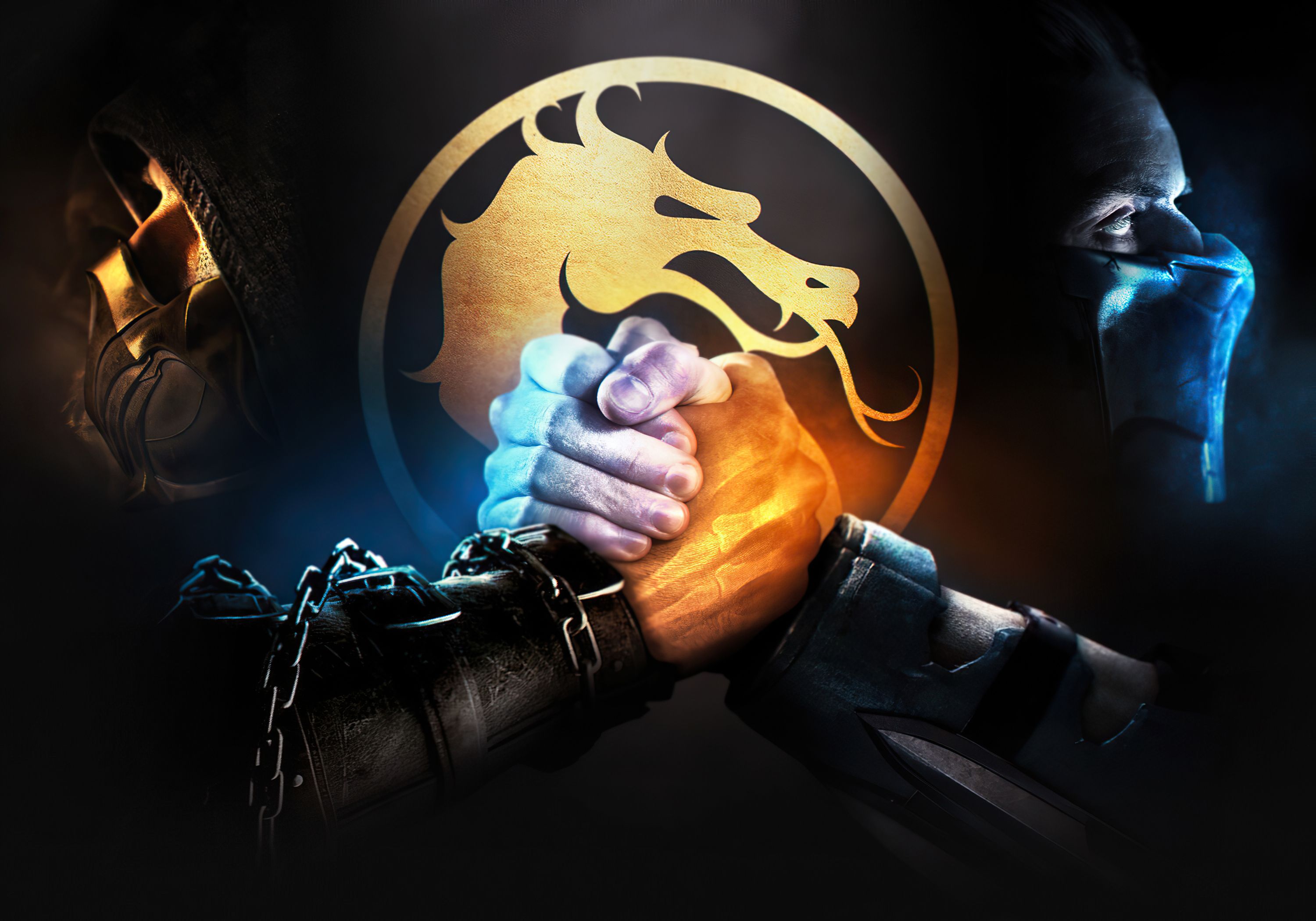 SCORPION AND SUB ZERO Mortal Kombat, HD Artist, 4k Wallpaper, Image, Background, Photo and Picture