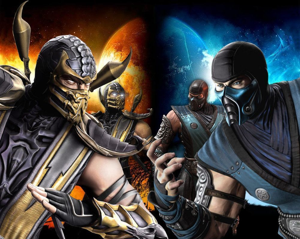 Mortal Kombat Sub Zero Vs Scorpion