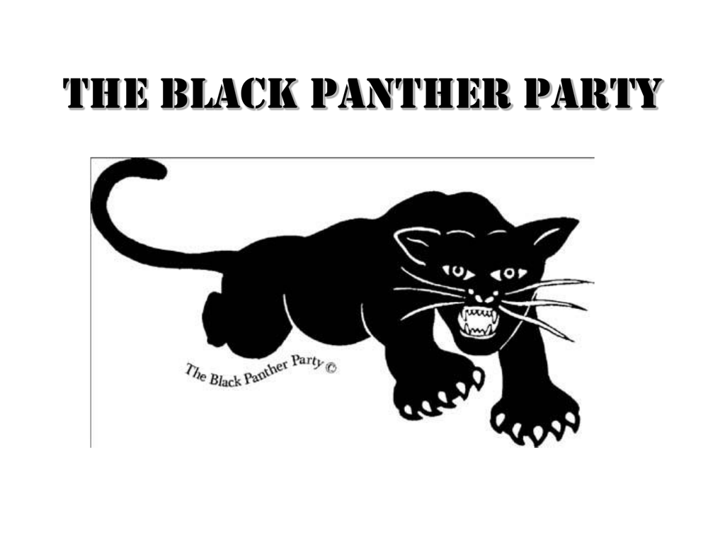 Best Of Logo Black Panther Party Wallpaper wallpaper