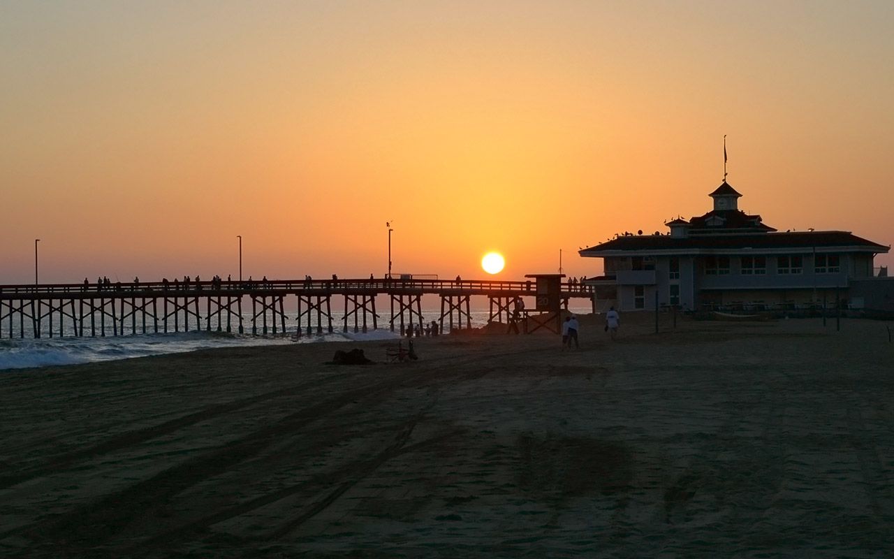 Newport Beach iPhone Wallpaper