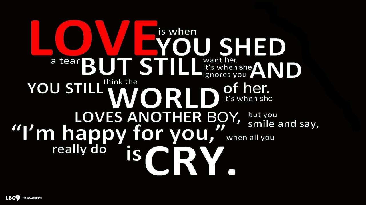 Love Wallpaper With Words