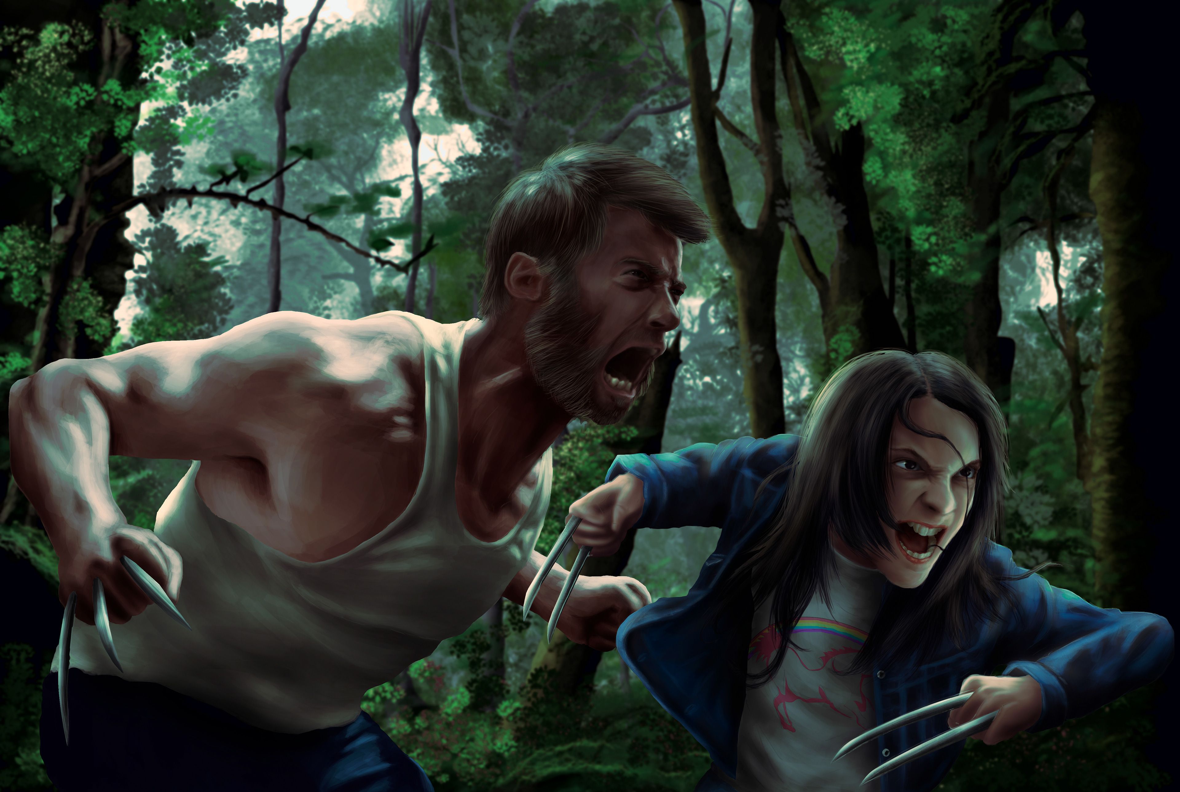 #logan, #wolverine, #x 23, #hd, k, #artwork, #art, #artist, #digital art, #behance. Mocah HD Wallpaper