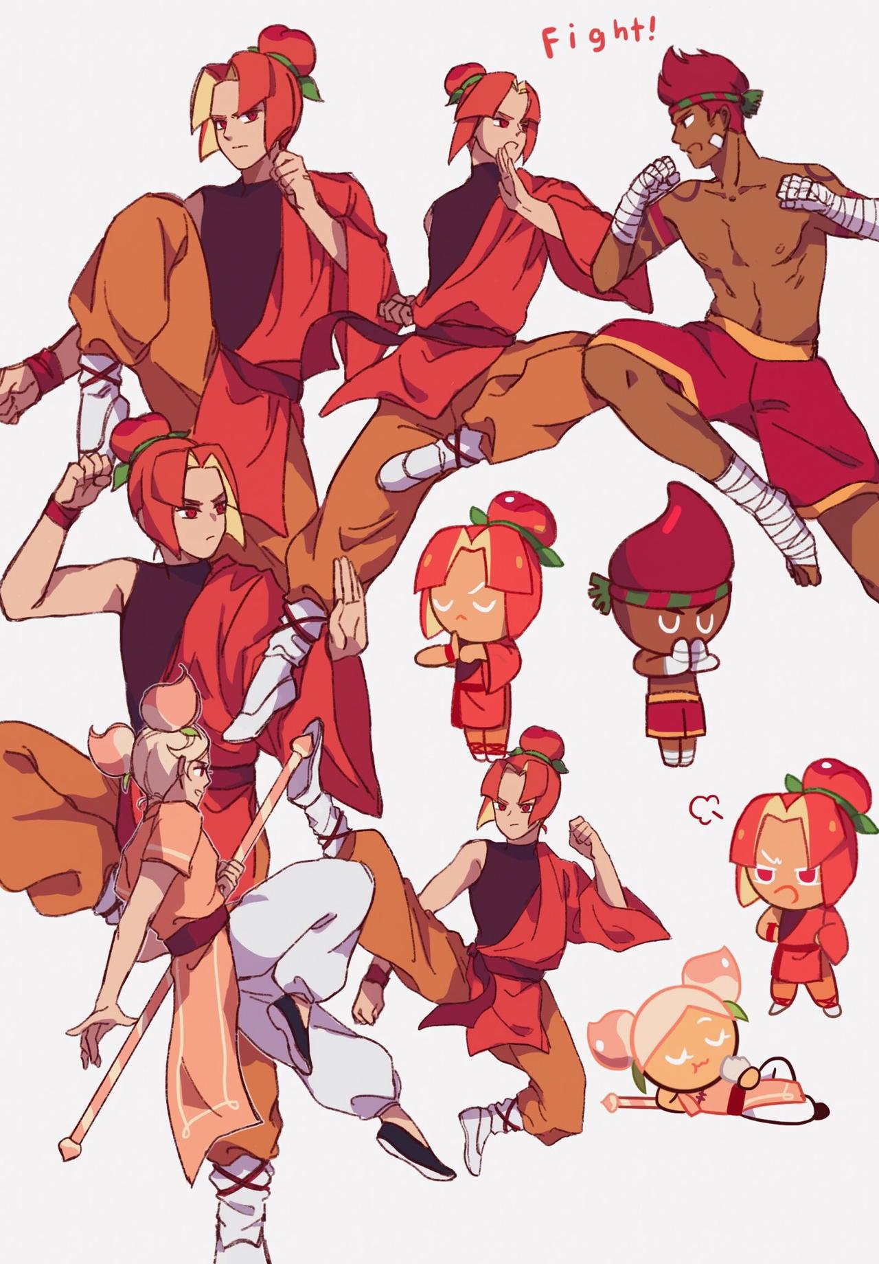 Red Pepper Cookie, Fanart Anime Image Board