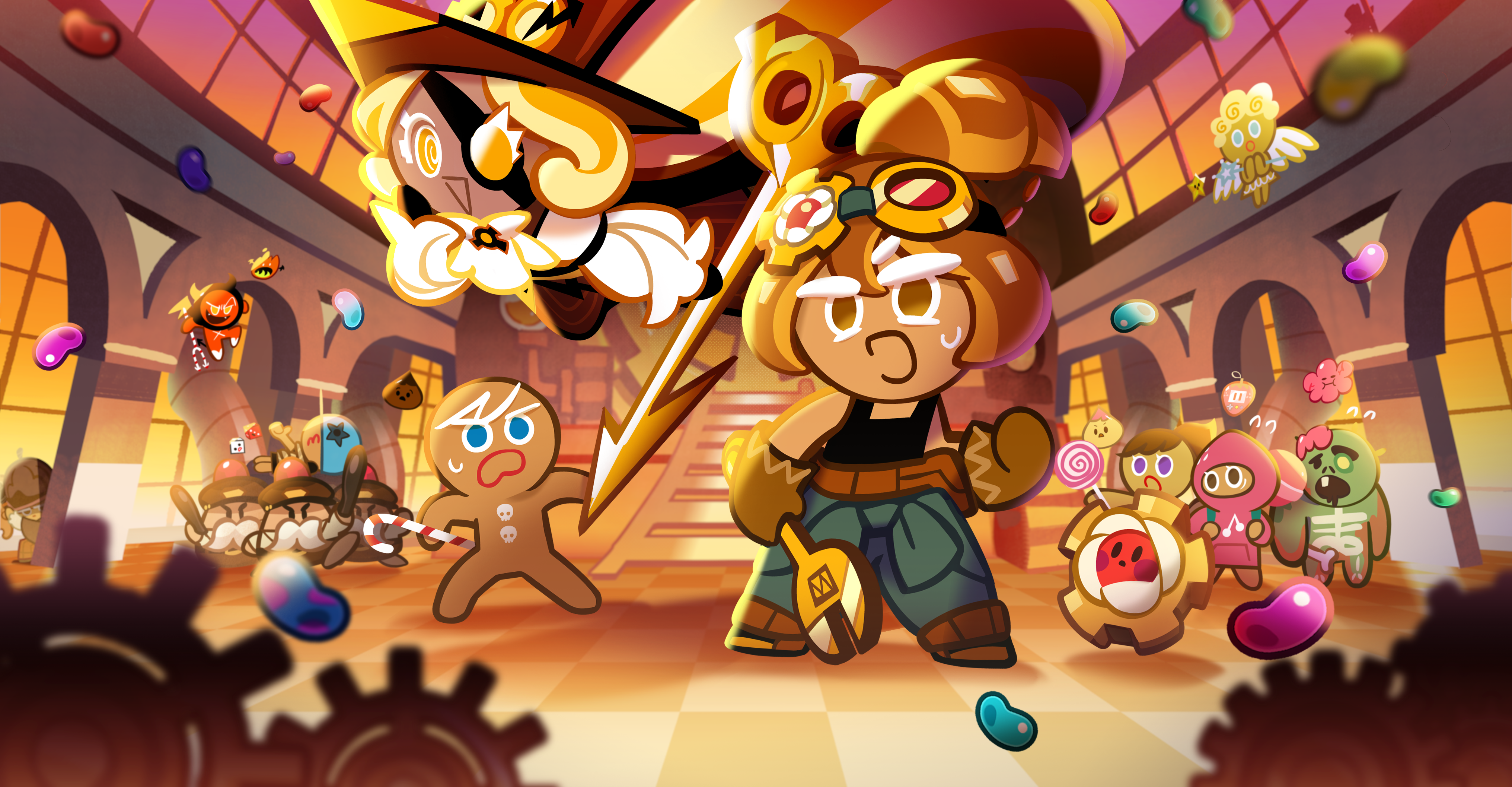 Cookie Run: побег из печи. Куки РАН обои на ПК. Обои куки РАН кингдом Одиссея. Куки РАН побег из печи 2 сезон.