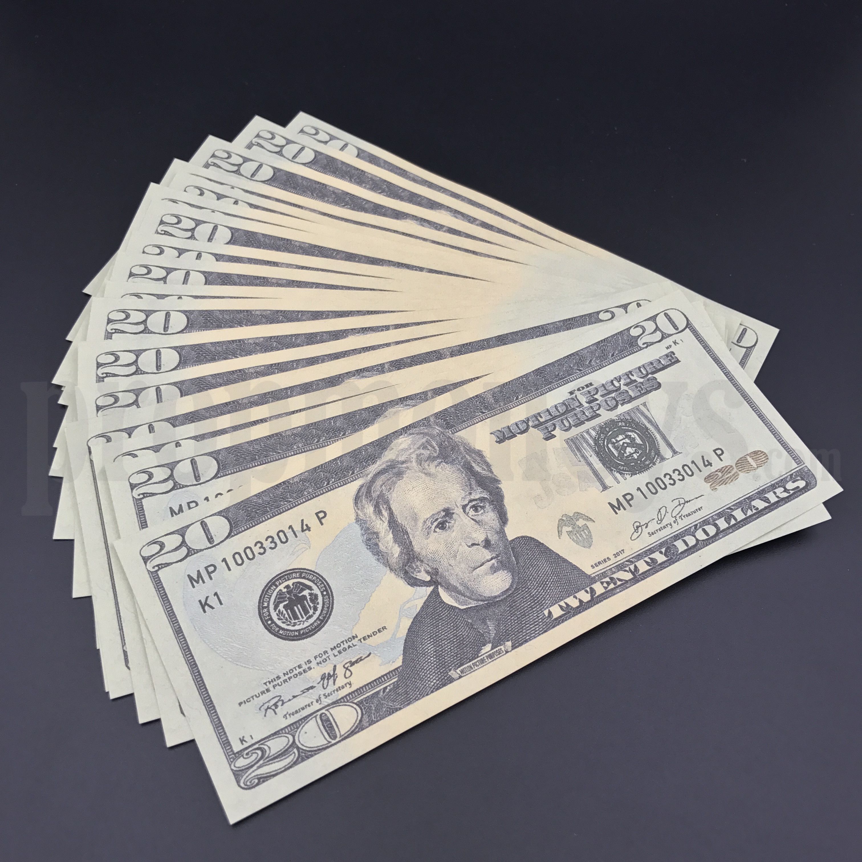 NEW! 25x $20 Dollar Bills - $500 Style Prop Money. Play money, Money, Dollar bill