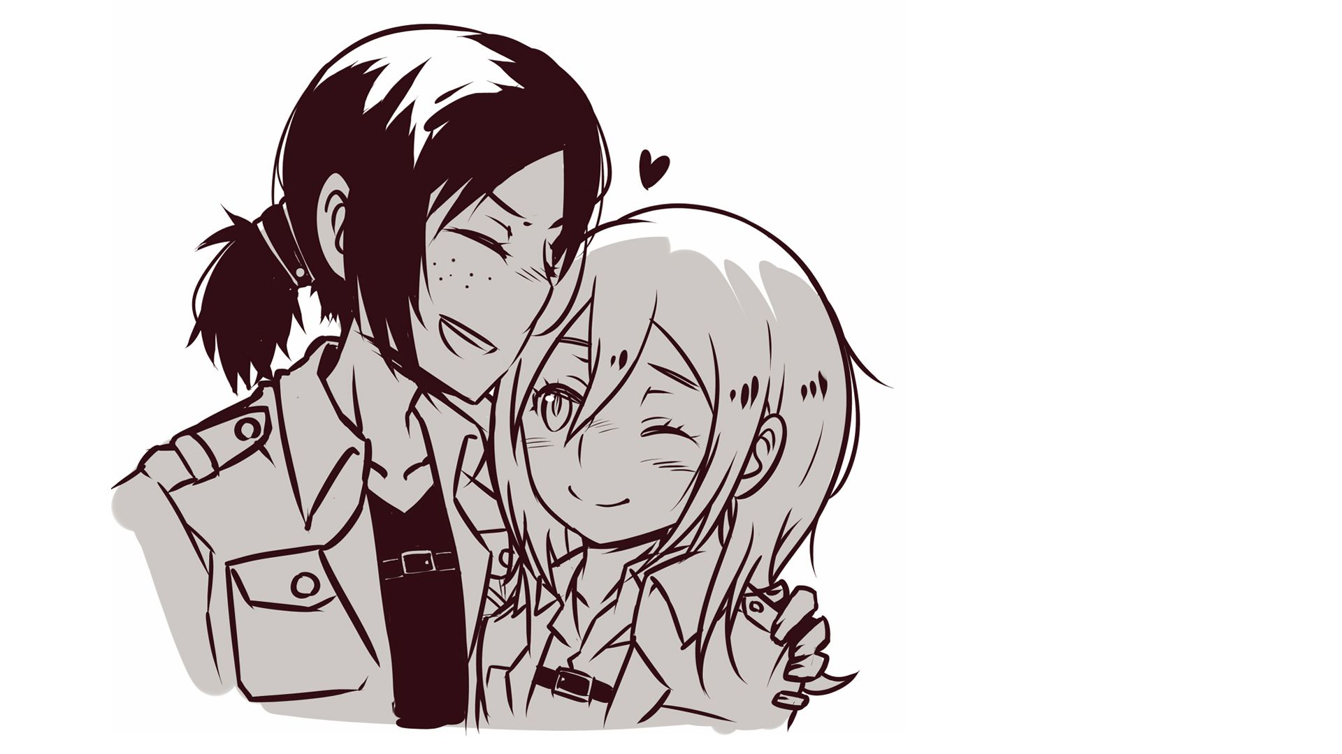 Download wallpaper from anime Attack On Titan with tags: Background, Historia Reiss, Ymir