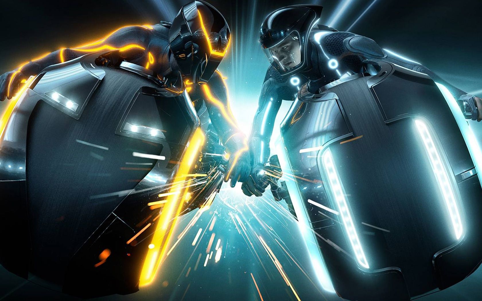 Popular Tron Background For Desktop Light Cycle Tron Legacy