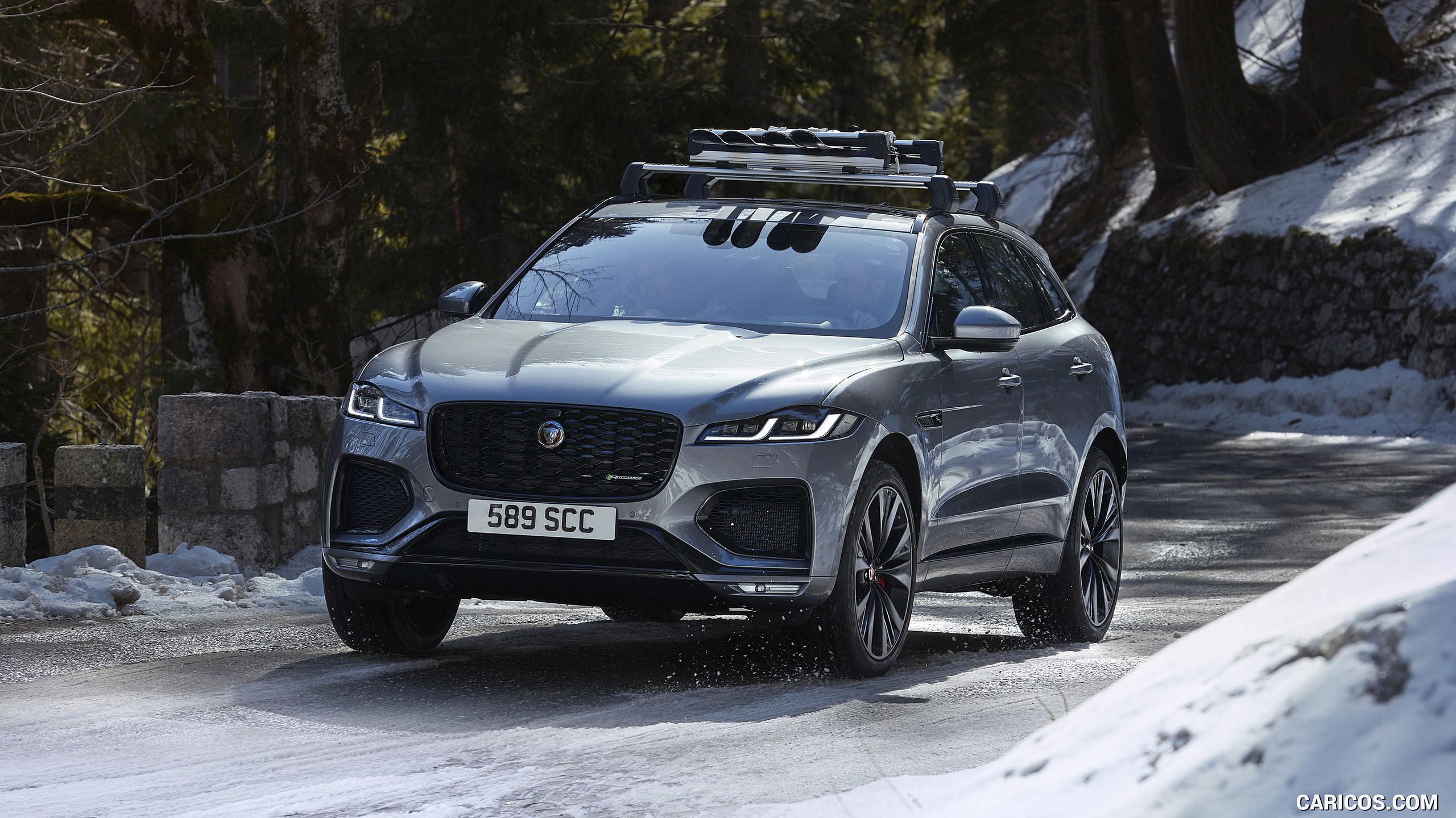 Jaguar F PACE Three Quarter. HD Wallpaper