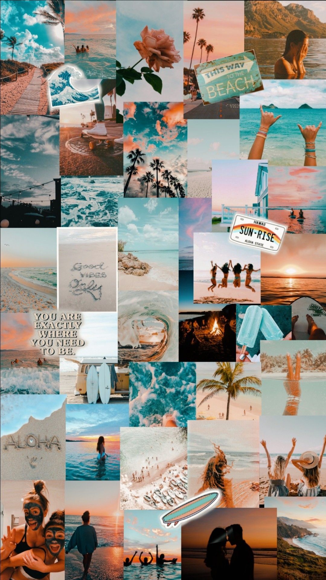 beachy tumblr wallpaper. Aesthetic wallpaper, Aesthetic desktop wallpaper, Summer wallpaper