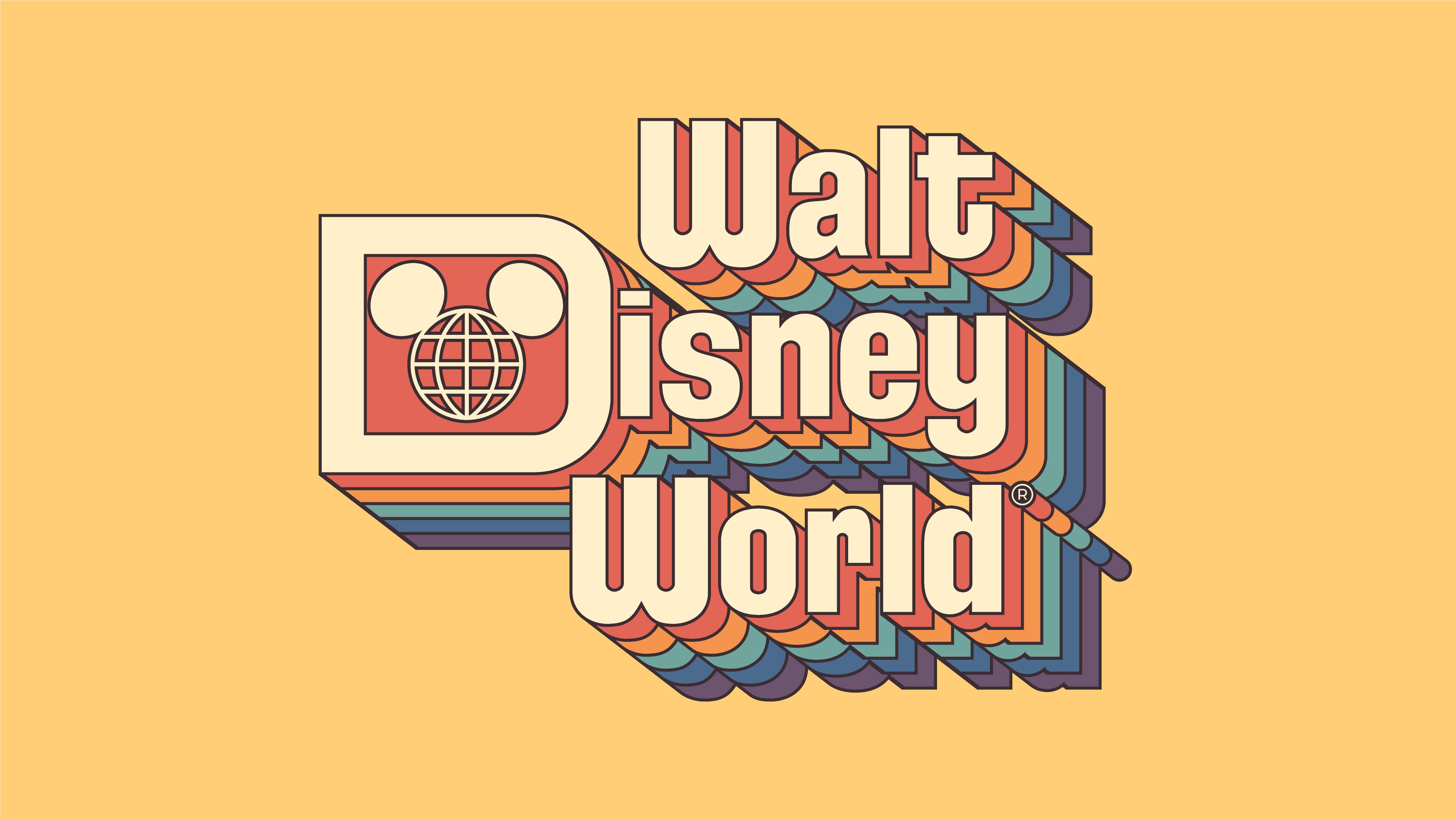 Vintage Walt Disney World Wallpaper Based Off Of A T Shirt They Sell