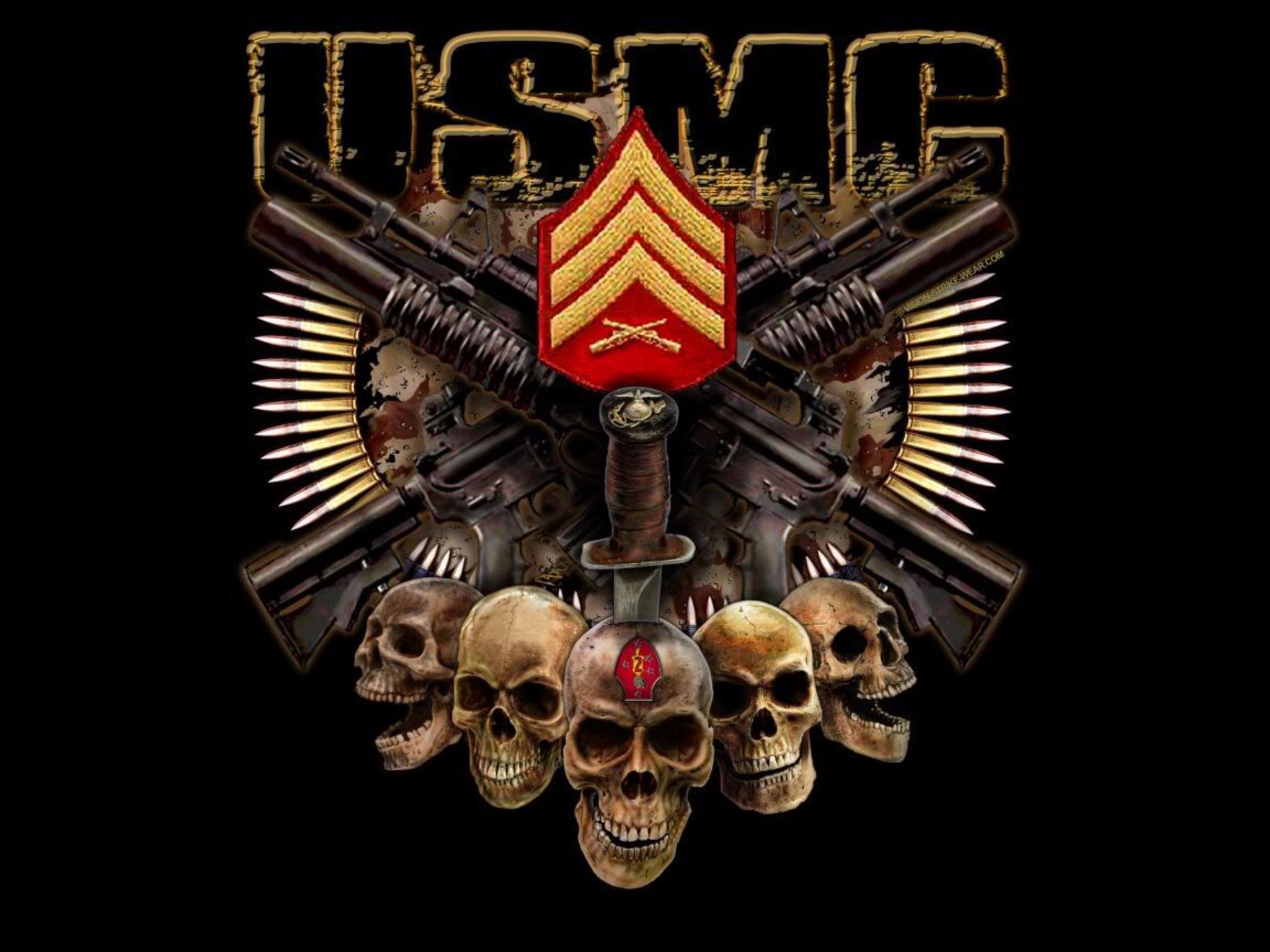 US Marine Corps Logo, iPhone, Desktop HD Background / Wallpaper (1080p, 4k) (2048x1536) (2021)