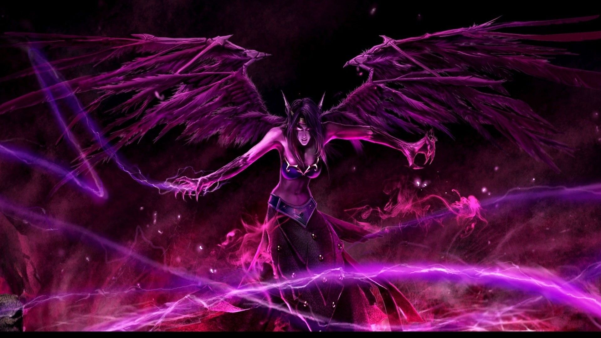 Evil Purple Wallpaper Free Evil Purple Background