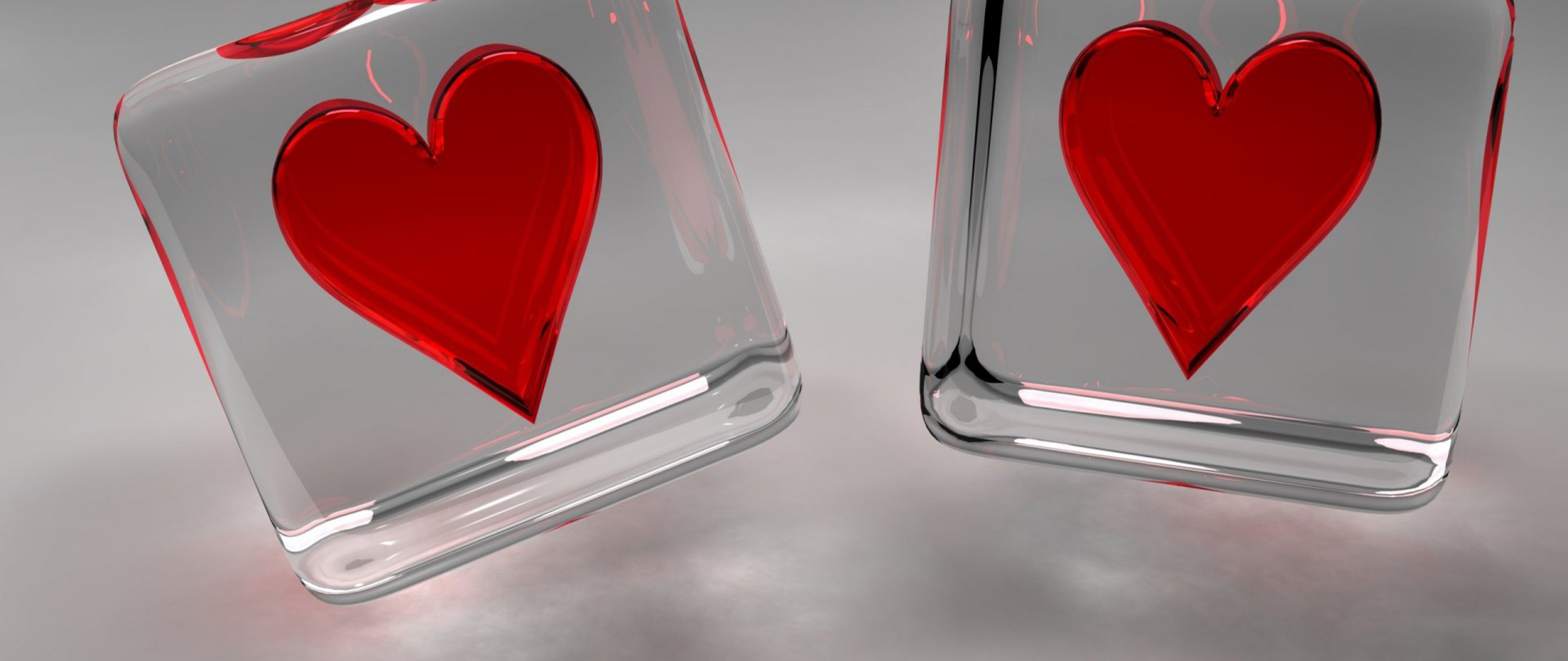 Download Free Love Heart Cubes Live HD Wallpaper for Desktop and Mobiles 4K Ultra HD Wide TV