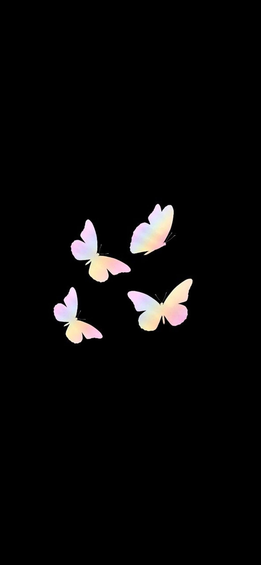 Butterfly Dark Wallpaper for Android Mobile Free Download