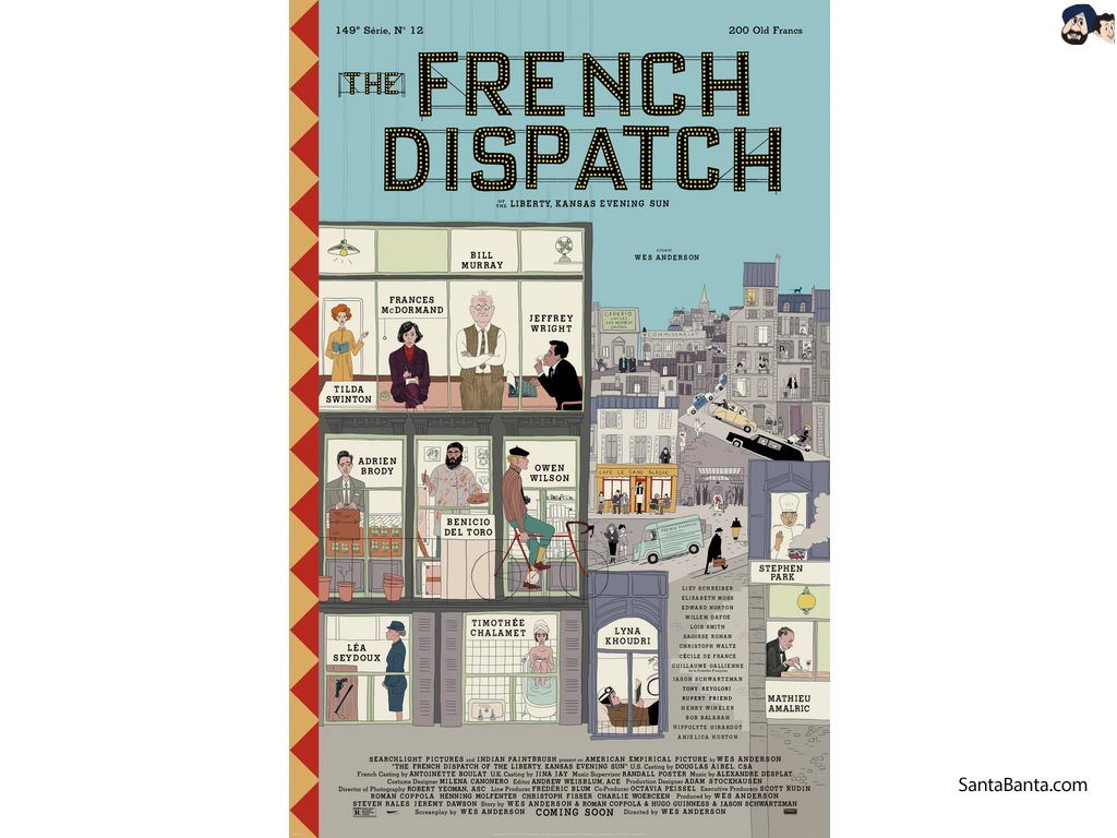 Wes Anderson`s Comedy Drama Film `The French Dispatch`(Release 24th, 2020)