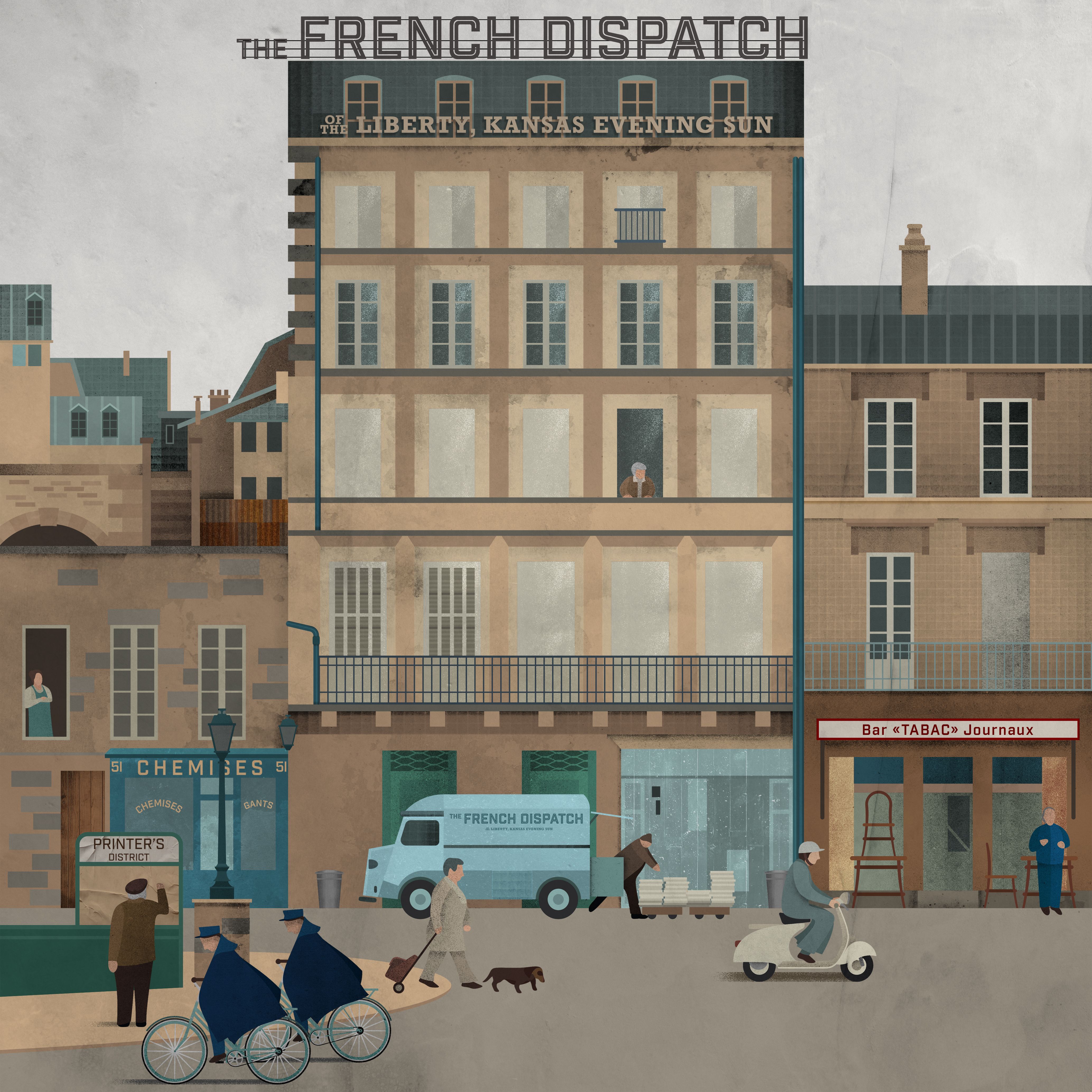 The French Dispatch” My interpretation. Instagram, Art day, Art hub