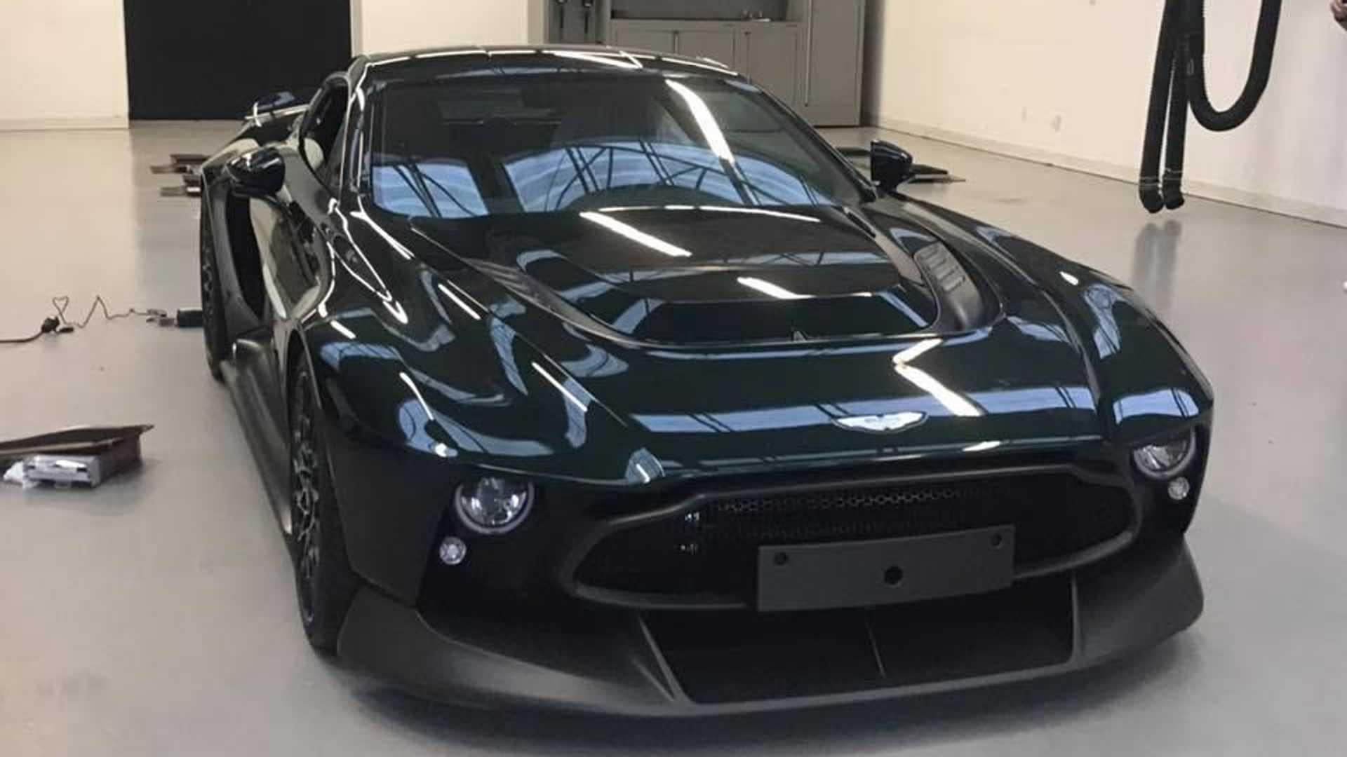 Aston Martin Victor Shows Up At Belgian Dealer Looking Intense
