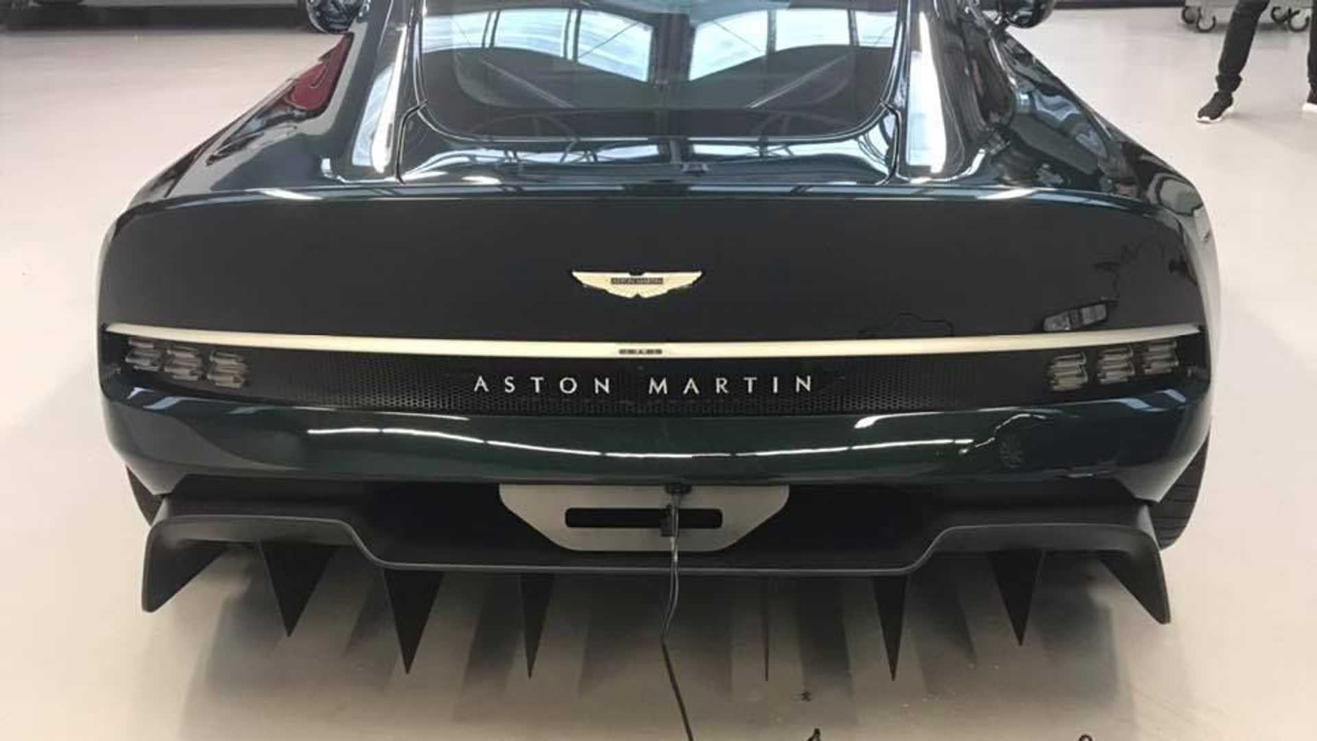 Aston Martin Victor At Aston Martin Dealer In Antwerp, Belgium. Motor1.com Photo